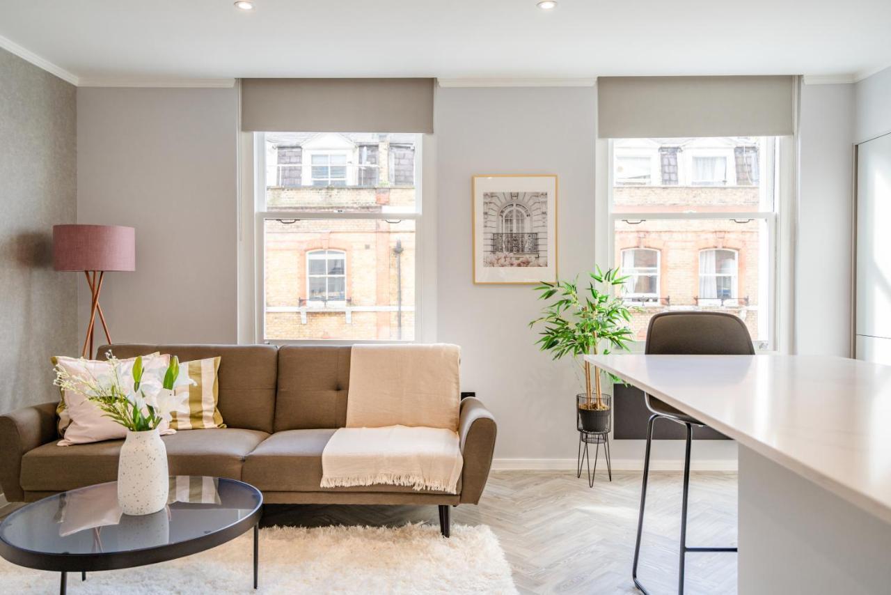 Modern & Chic One Bedroom Apartments In Fitzrovia By Sojo Stay London Ngoại thất bức ảnh