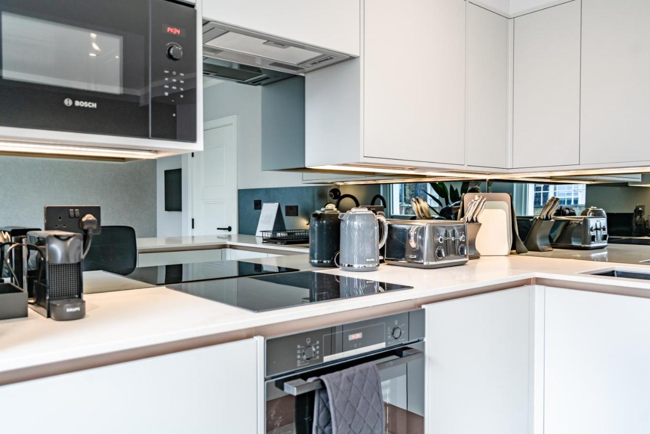 Modern & Chic One Bedroom Apartments In Fitzrovia By Sojo Stay London Ngoại thất bức ảnh