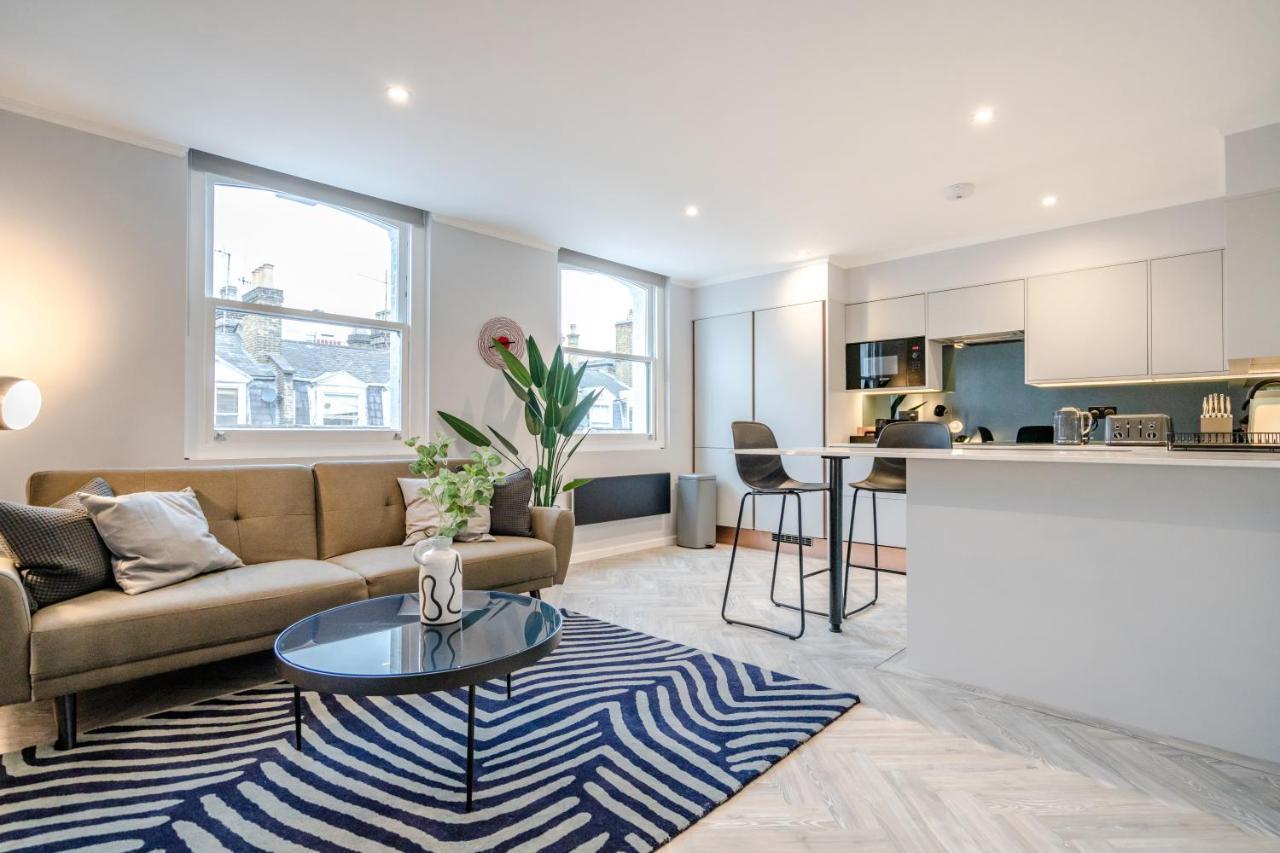 Modern & Chic One Bedroom Apartments In Fitzrovia By Sojo Stay London Ngoại thất bức ảnh